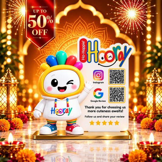3QR Custom Standee - Clothing Edition