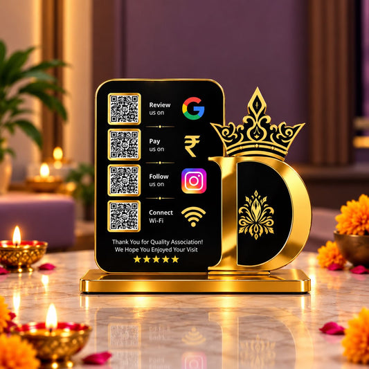 4QR Custom Letter Standee
