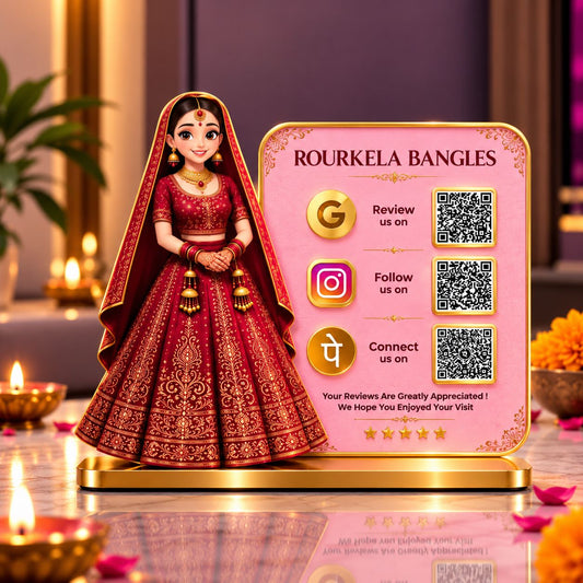 3QR BRIDAL EDITION STANDEE