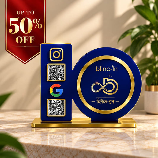 2QR Customise Standee