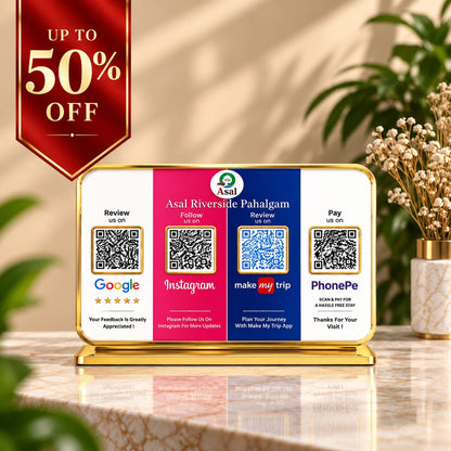 4QR Multiconnect Basic Standee