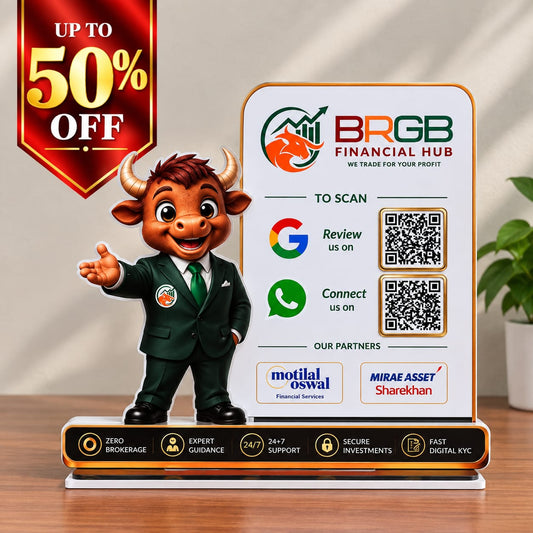 2QR Custom Standee - Finance Edition