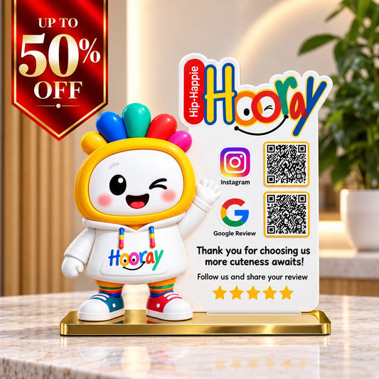 2QR Custom Standee - Store Edition