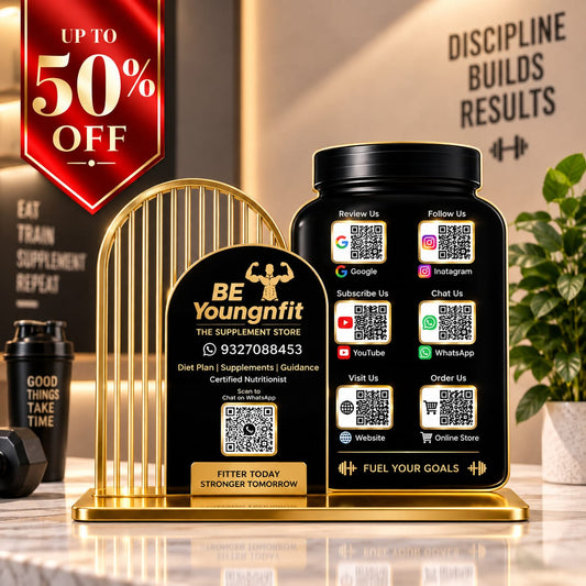 6QR Fitness Standee