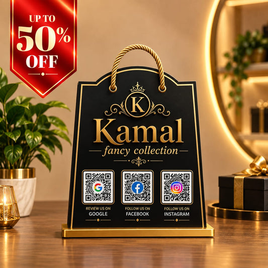 3QR Custom Standee - Gift Shop edition