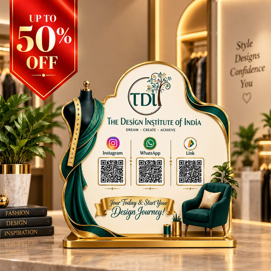 3QR Custom Standee- Boutique Edition