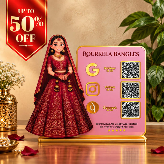 3QR BRIDAL EDITION STANDEE