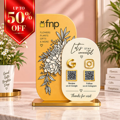 2QR Duo Standee - FNP Edition