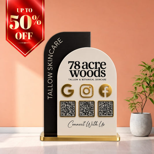 3QR Arch Beige Standee - 78 Acres Edition