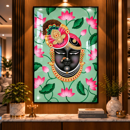 Lotus Shyam – Premium Acrylic Wall Art