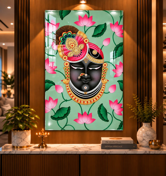 Lotus Shyam – Premium Acrylic Wall Art