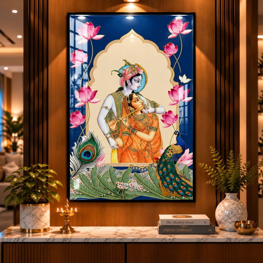 Madhur Murali – Radha Krishna Premium Acrylic Wall Art
