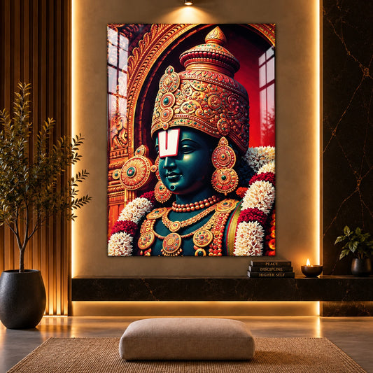 Shri Venkatesh Premium Acrylic Wall Art