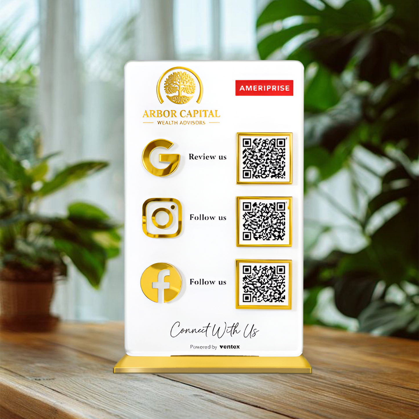 3QR Standee - Portrait