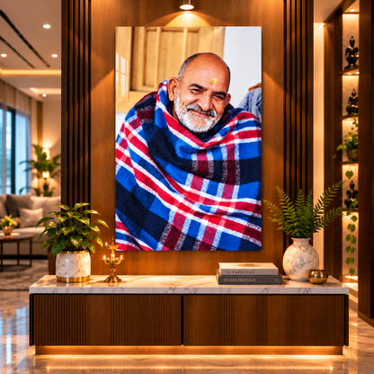 Neemkaroli Baba Premium Acrylic Wall Art