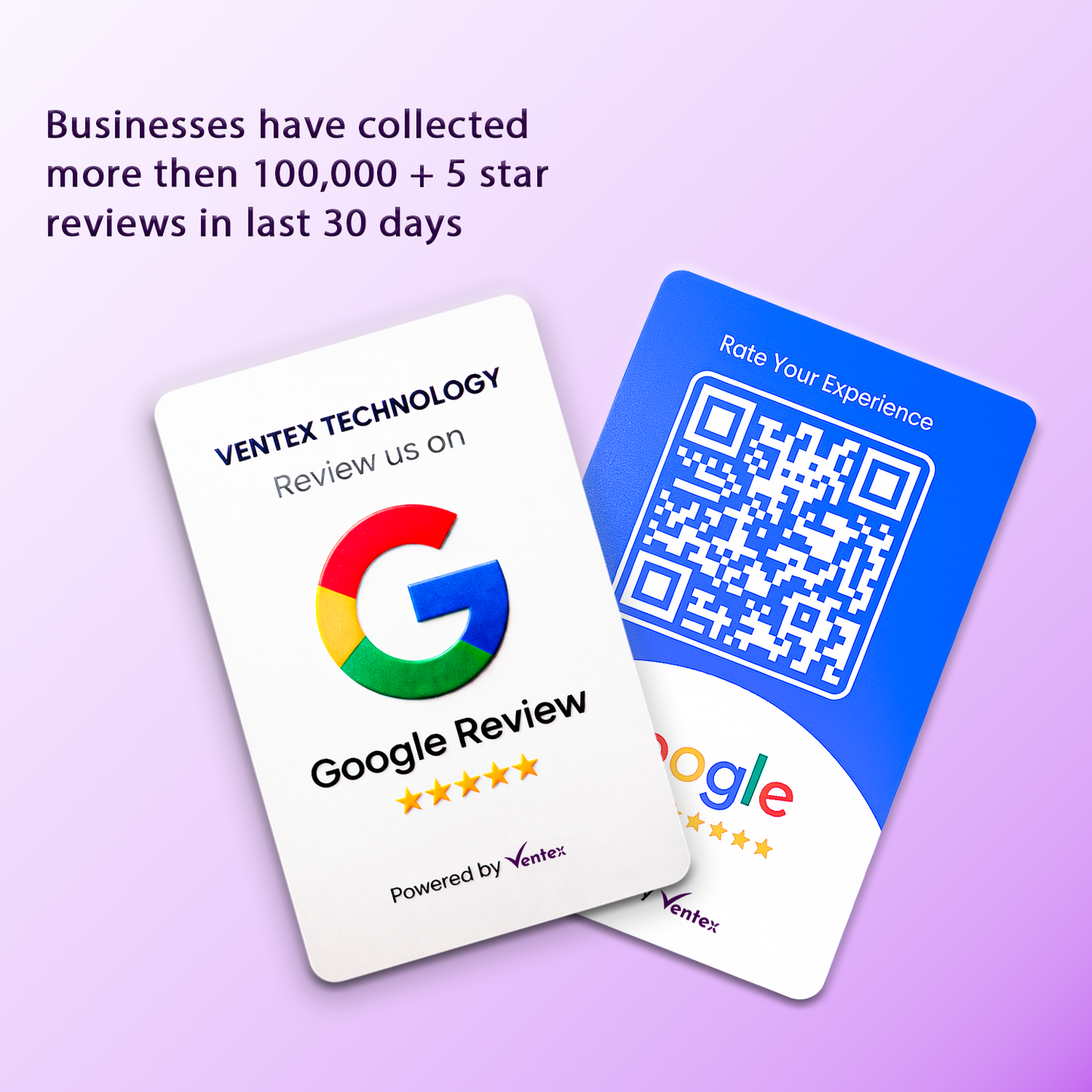 Google NFC Review Cards