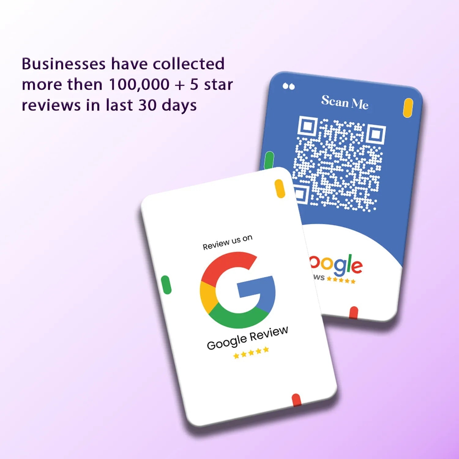 Google NFC Review Cards - Ventex Technology