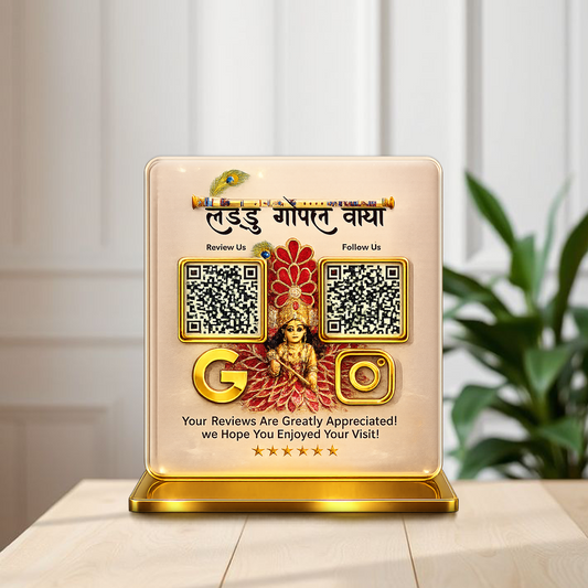 2QR Custom Premium Standee