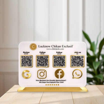 4QR Premium Standee