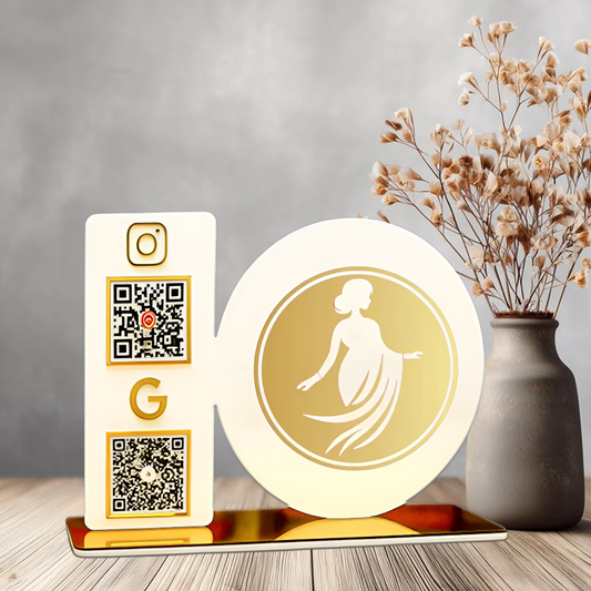 2QR Cloth Shop Standee