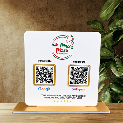 2QR Mini Standee