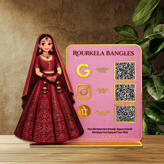 3QR BRIDAL EDITION STANDEE
