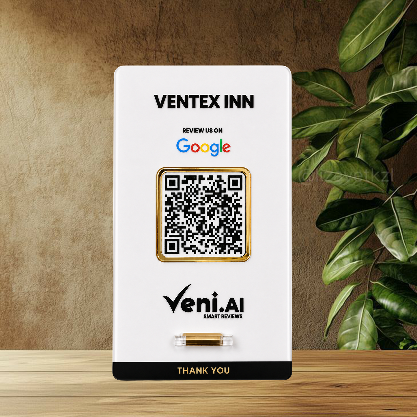 Google AI Review Standee