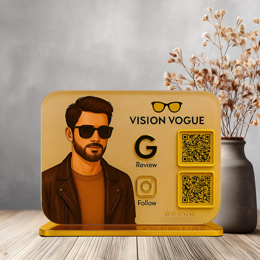 2QR Premium Custom Standee
